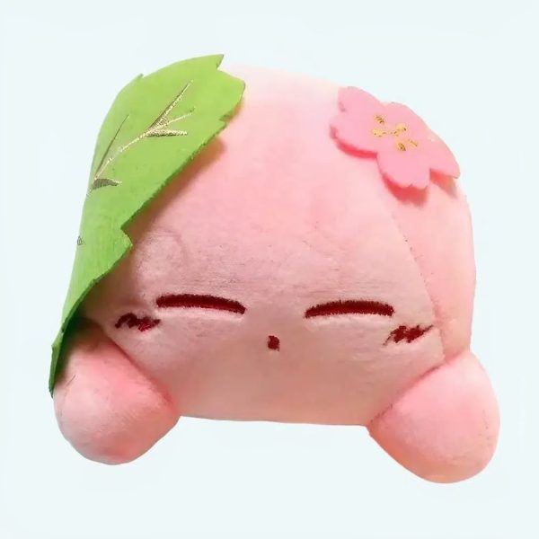 peluche kirby feuille verte douce et mignonne personnage