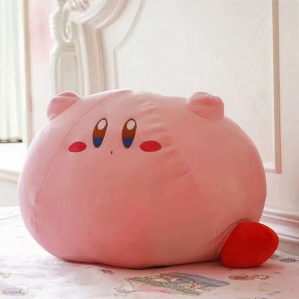 peluche kirby rose joues rouges mignon cadeau enfant