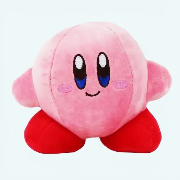 peluche Kirby rose sourire doux enfant câlin