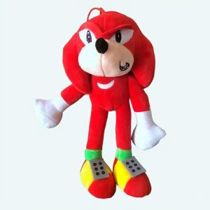 peluche knuckles hérisson rouge doux collection sonic