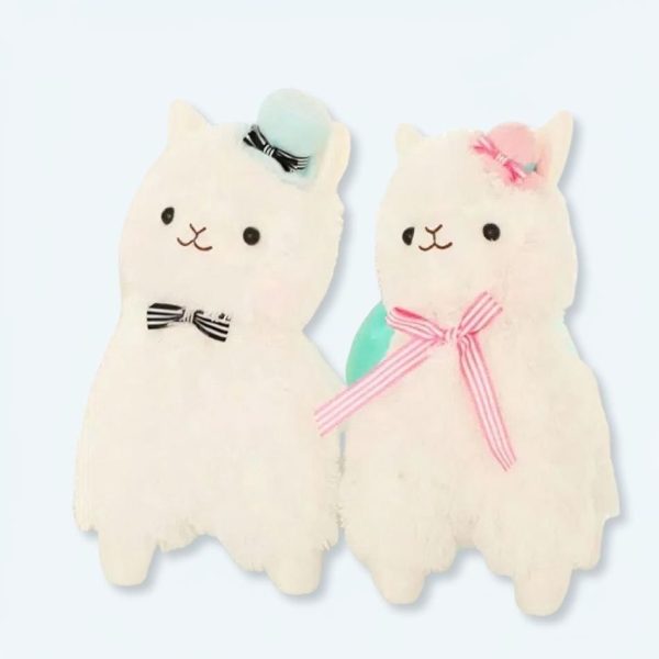 peluche madame lama douce câline enfant décor chambre