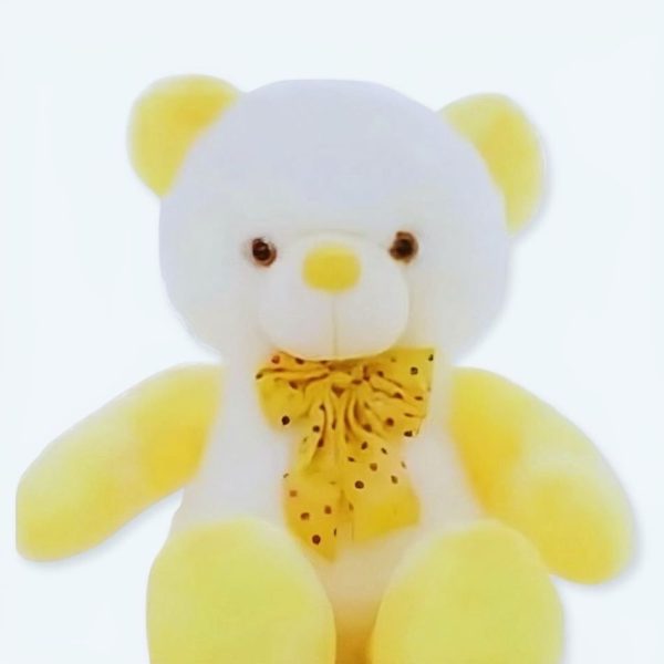 peluche ours jaune kawaii douce