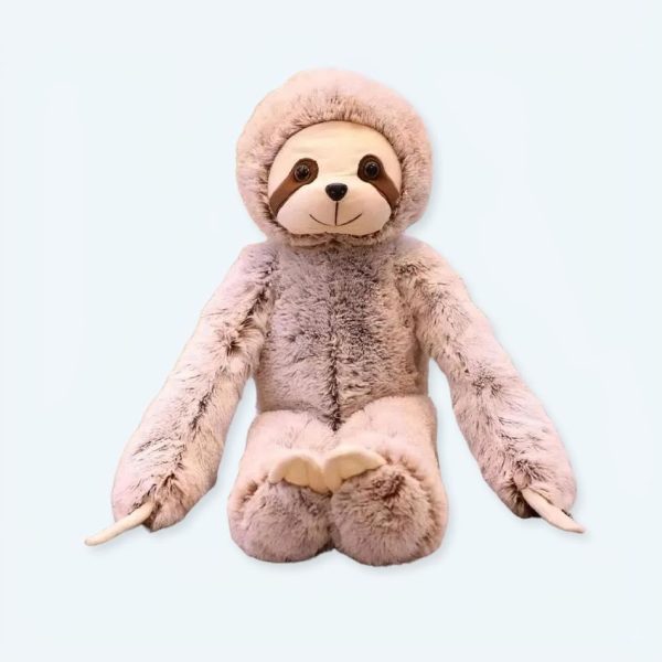 peluche paresseux doux enfant réaliste câlin jungle