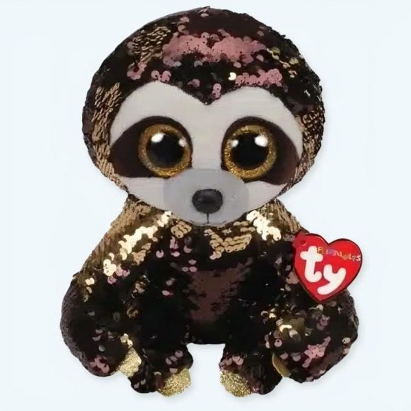 peluche paresseux scintillant doux