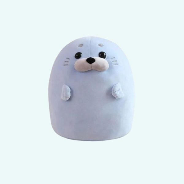 peluche phoque squishmallow doux câlin enfant marine