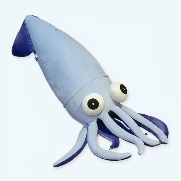 peluche pieuvre calamar géant océan doux enfant
