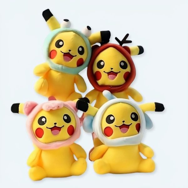 peluche Pikachu porte-clés chapeau enfant