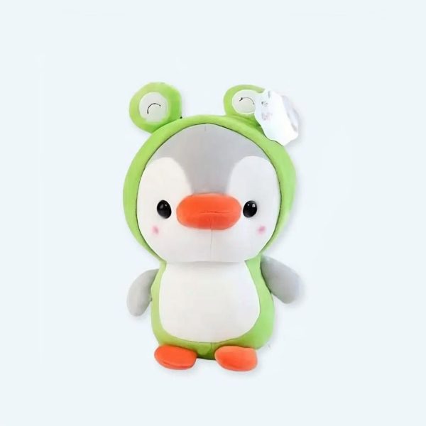 peluche pingouin grenouille amusant