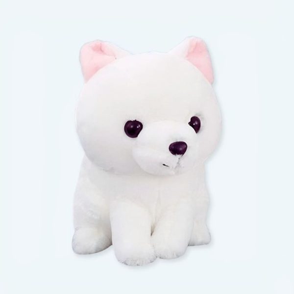 peluche renard blanc kawaii