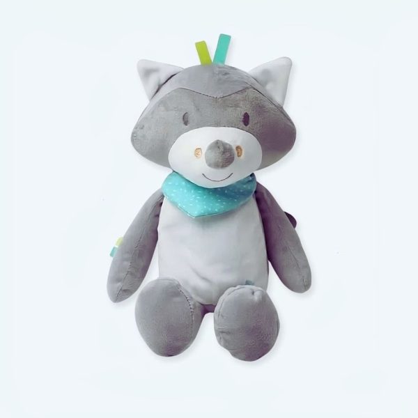 peluche renard musical doux