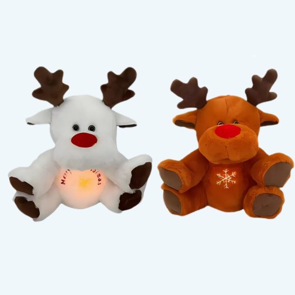 peluche renne de Noël douce