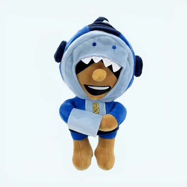 peluche requin doux Léon Brawl Stars enfant