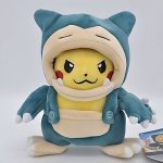 peluche Ronflex Pikachu câlin enfant