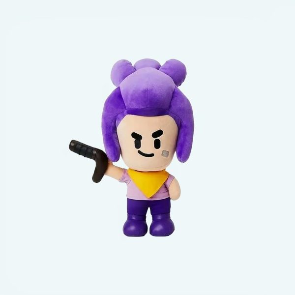 peluche shelly brawl stars douce héros jeu enfant