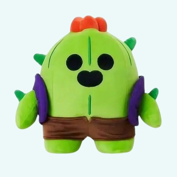 peluche Spike Brawl Stars douce et colorée enfant