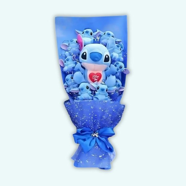 peluche stitch amour message doux cadeau romantique