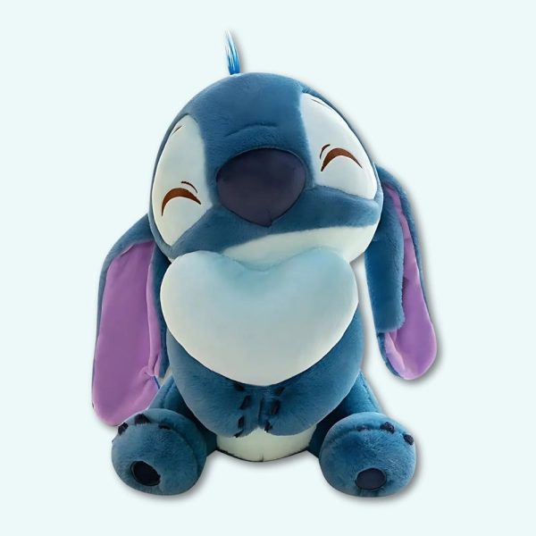 peluche Stitch cœur tendre câlin enfant Disney