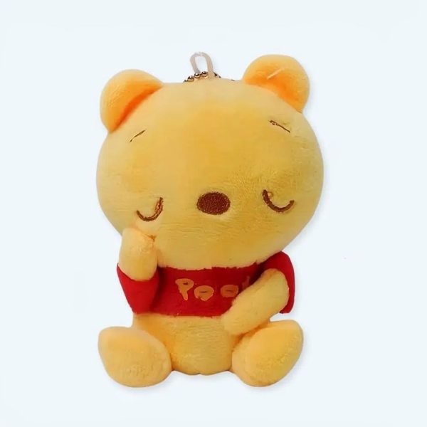 peluche Winnie Ourson porte-clé doux pour enfant