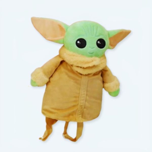 peluche Yoda sac à dos doux vert enfant Star Wars